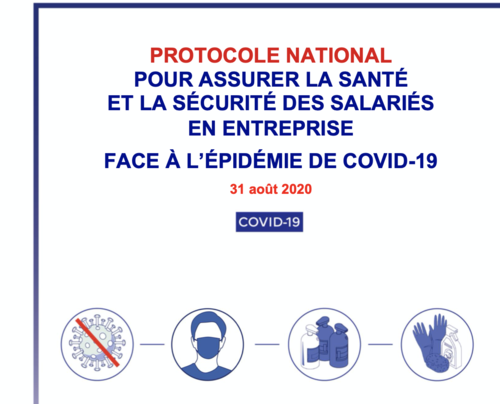 Protocole national pour assurer la santé et la sécurité des employés Protocole national pour assurer la santé et la sécurité des employés