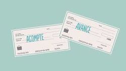 AVANCE OU ACOMPTE SUR SALAIRE AVANCE OU ACOMPTE SUR SALAIRE