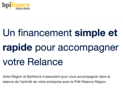 Prêt Relance Régions - BPI France Prêt Relance Régions - BPI France